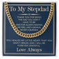 To my stepdad - Love always