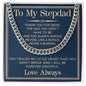 To my stepdad - Love always