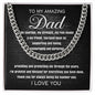 To My Amazing Dad - I Love you