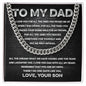 Dad - I Love you for all the time you picked me up when I was down