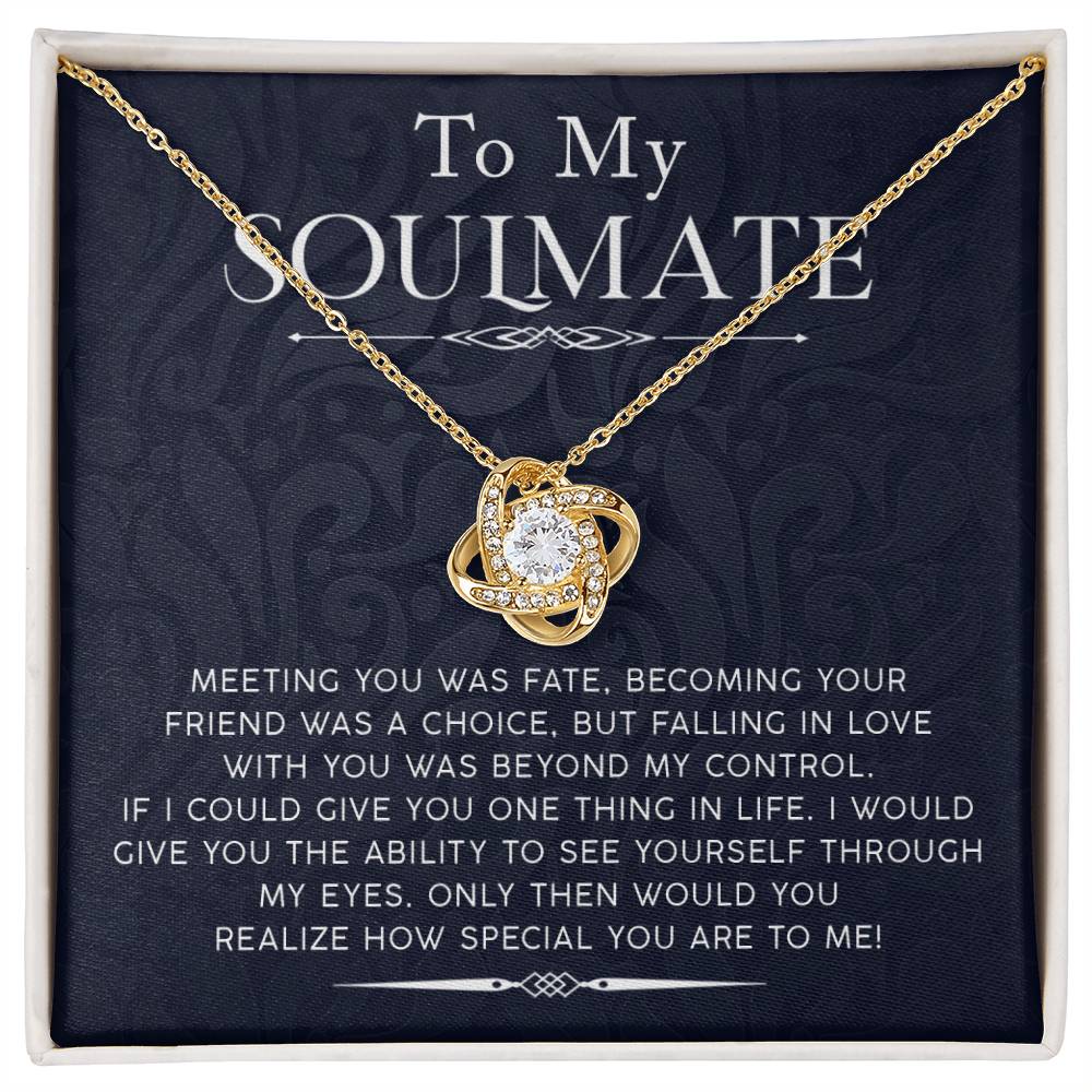 To my soulmate