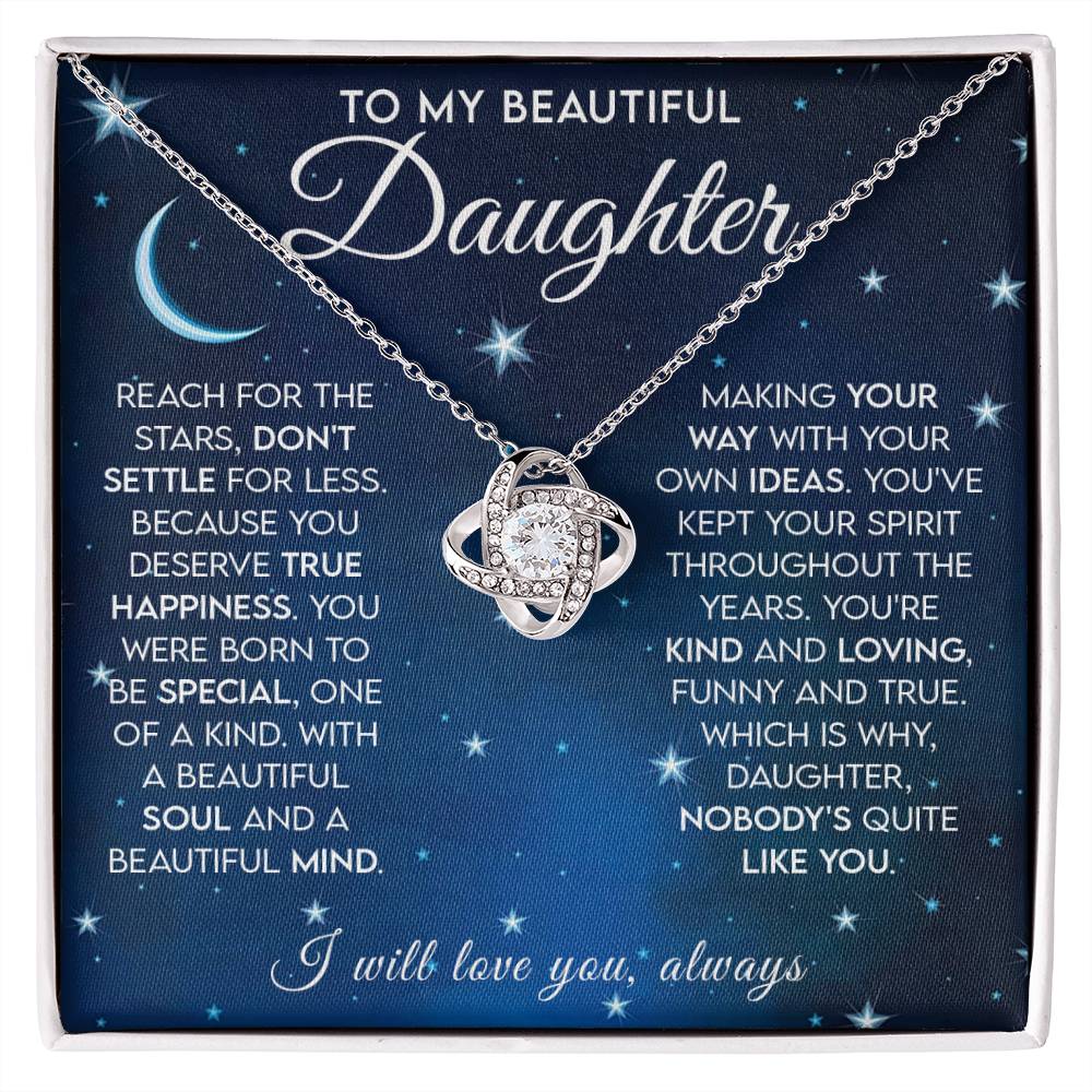 To my beautiful daughter