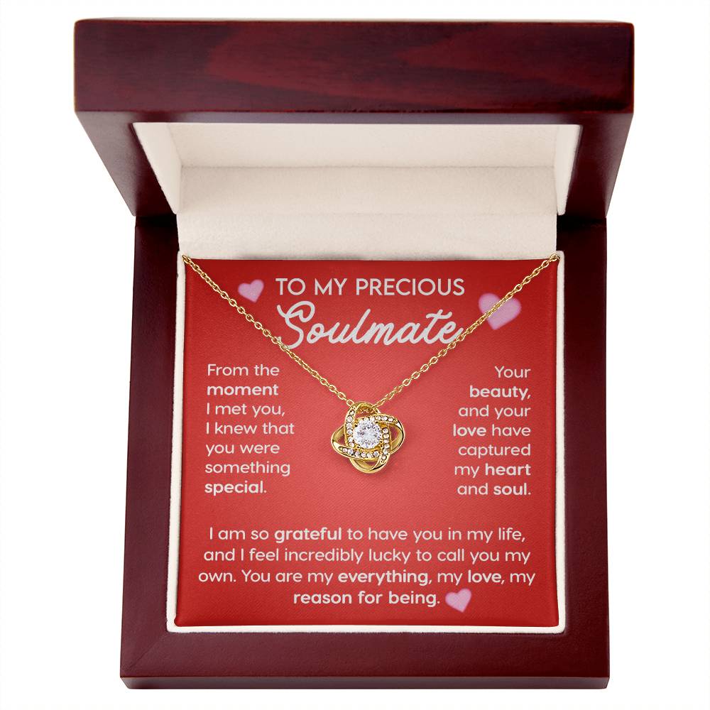 To my Precious soulmate