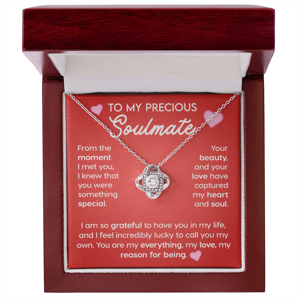 To my Precious soulmate