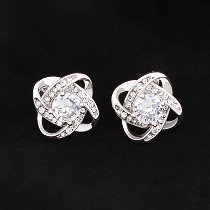 Love Knot Stud Earrings - DIAV