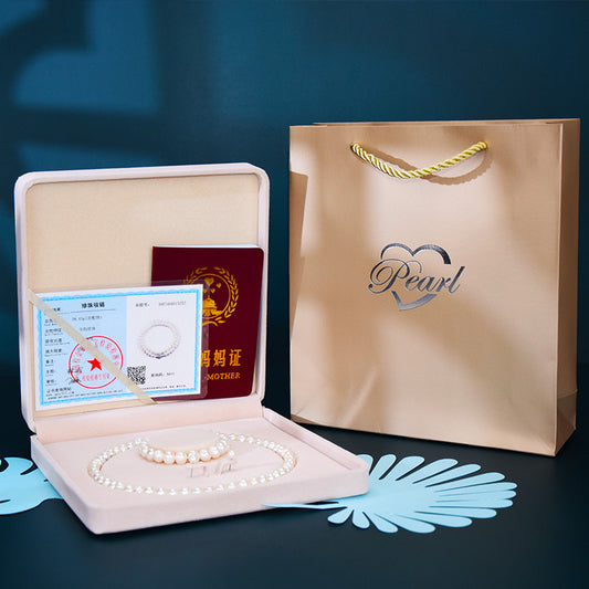 New Natural Freshwater Pearl Necklace Gift